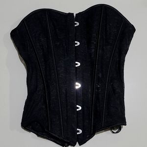 Black Lace Overbust Corset